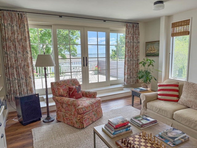 37 Orchard St, Stonington, CT 06378 - living room featuring wood finished floors and healthy amount of natural light
