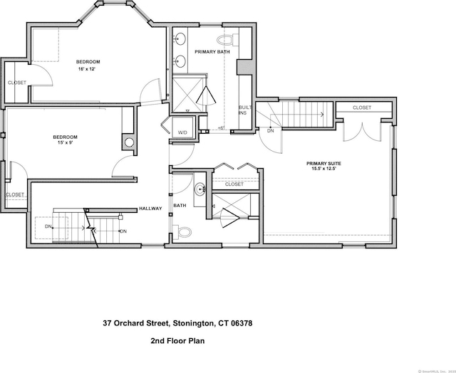 37 Orchard St, Stonington, CT 06378 - room layout