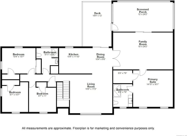 8 Prospect Ct, Brookfield, CT 06804 - property floor plan