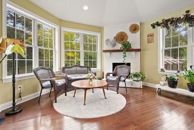100 Pembroke Ter, Glastonbury, CT 06033 - sunroom featuring vaulted ceiling