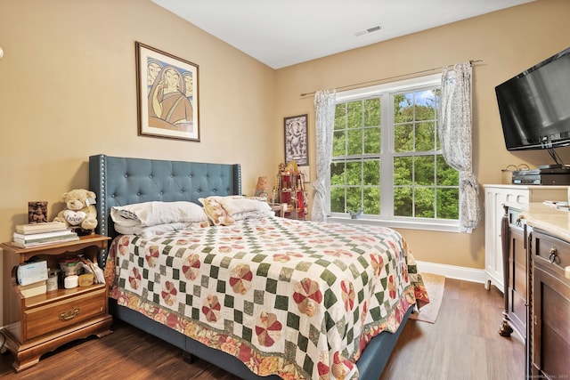 100 Pembroke Ter, Glastonbury, CT 06033 - bedroom with dark wood-type flooring and baseboards