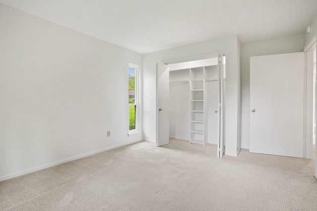738 Heritage Vlg Unit B, Southbury, CT 06488 - unfurnished bedroom featuring light colored carpet and baseboards