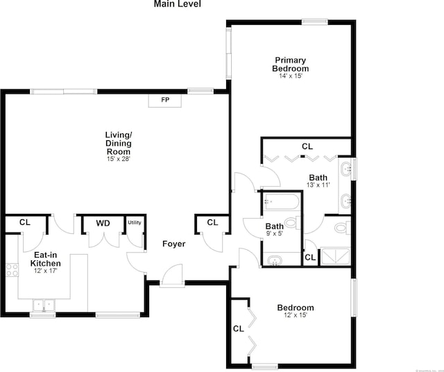 738 Heritage Vlg Unit B, Southbury, CT 06488 - room layout