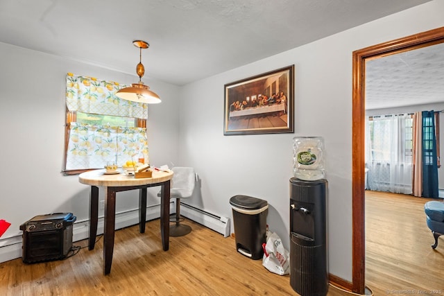 22 School St, New Britain, CT 06051 - dining space featuring wood finished floors and baseboards
