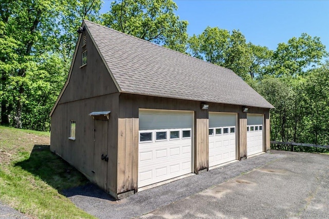 12 Fox Run, Sherman, CT 06784 - view of detached garage
