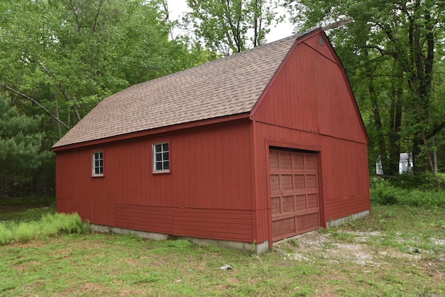 252 Plains Rd, Tolland, CT 06084 - view of detached garage