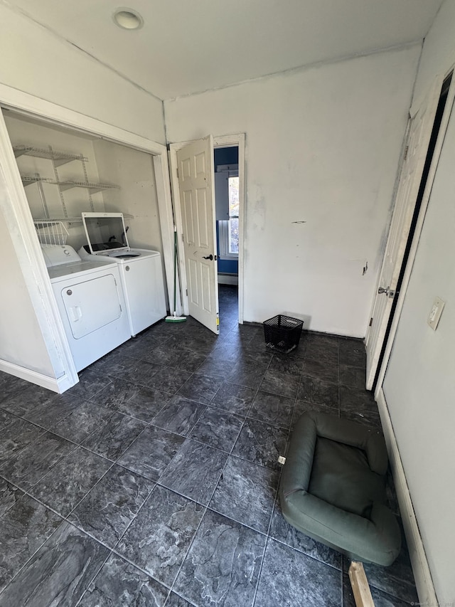 7 Carver Ave, Norwich, CT 06360 - washroom with washer and clothes dryer