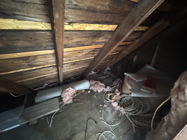 7 Carver Ave, Norwich, CT 06360 - view of attic