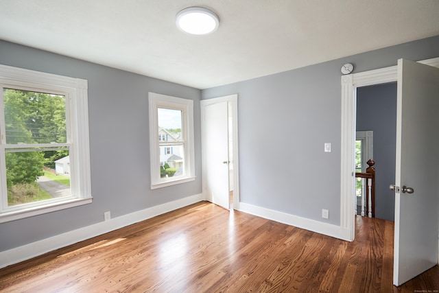 314 Skiff St, North Haven, CT 06473 - empty room featuring wood finished floors and baseboards
