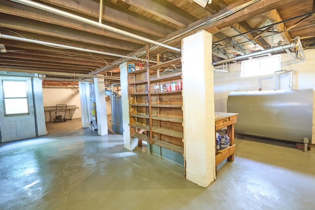 314 Skiff St, North Haven, CT 06473 - below grade area with heating fuel and plenty of natural light