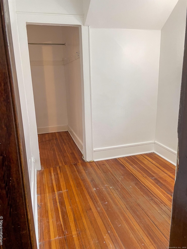 26 Stoehrs Pl, Bridgeport, CT 06606 - walk in closet featuring hardwood / wood-style floors