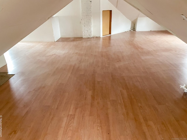 26 Stoehrs Pl, Bridgeport, CT 06606 - additional living space featuring light wood-style flooring and lofted ceiling