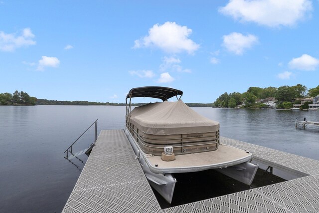 194 Killdeer Rd, Webster, MA 01570 - dock featuring a water view