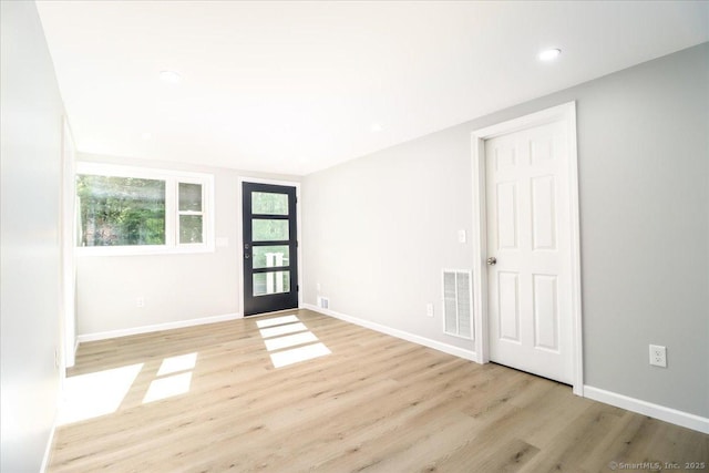 13 Turner Rd, Litchfield, CT 06778 - foyer featuring light wood finished floors, baseboards, and recessed lighting