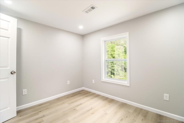 13 Turner Rd, Litchfield, CT 06778 - spare room featuring light wood-type flooring, baseboards, and recessed lighting