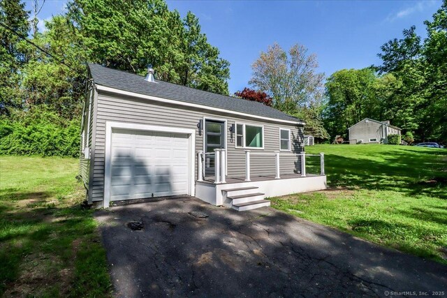 13 Turner Rd, Litchfield, CT 06778 - garage featuring driveway