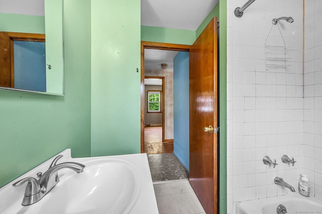 1 Pine Grove Ave, Enfield, CT 06082 - bathroom featuring a sink and shower / tub combination