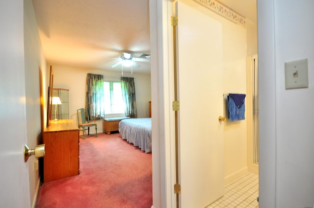 443 S Main St Unit 34, Manchester, CT 06040 - bedroom featuring carpet floors and ceiling fan