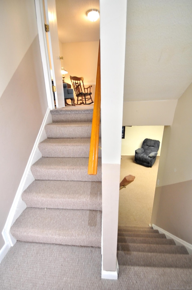 443 S Main St Unit 34, Manchester, CT 06040 - stairs with carpet