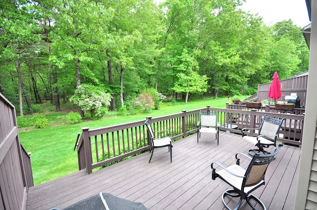 443 S Main St Unit 34, Manchester, CT 06040 - wooden terrace with a yard