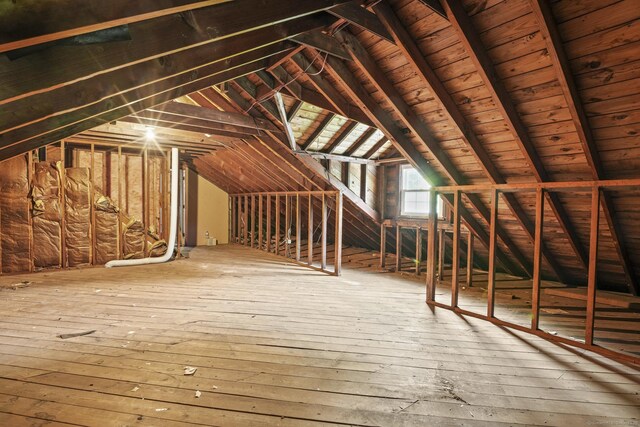870 N Colony Rd, Meriden, CT 06450 - view of unfinished attic
