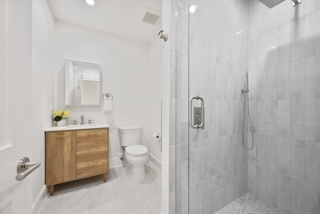 181 Highland Ave, Norwalk, CT 06853 - bathroom with a shower stall and vanity
