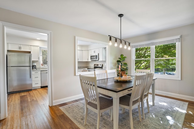17 Hollow Tree Ln Unit 17, Monroe, CT 06468 - dining space with wood finished floors and baseboards
