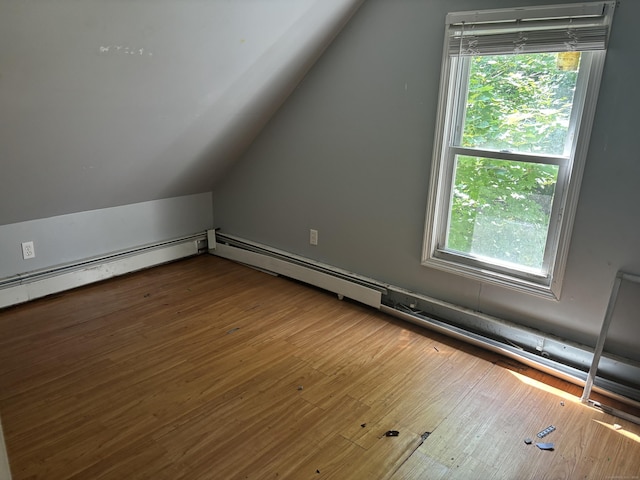 14 Judson Ave, New Haven, CT 06511 - additional living space with vaulted ceiling, wood finished floors, and healthy amount of natural light