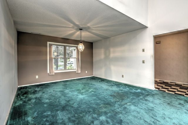 74 Quarry Dock Rd Unit 74, Branford, CT 06405 - unfurnished room with carpet, baseboards, and a textured ceiling