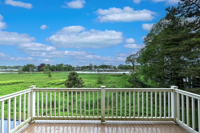 74 Quarry Dock Rd Unit 74, Branford, CT 06405 - deck with a water view