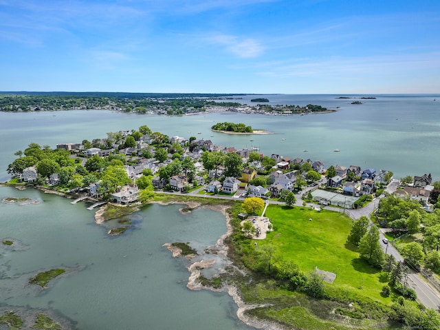 48 Harbor View Ave, Norwalk, CT 06854 - aerial view of residential area featuring a large body of water