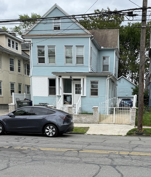 297 Laurel Ave, Bridgeport, CT 06605 - view of front of property featuring a gate