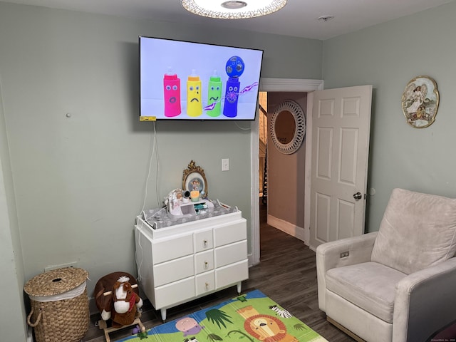 297 Laurel Ave, Bridgeport, CT 06605 - playroom with wood finished floors