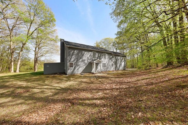 24 Newtown Tpke, Redding, CT 06896 - view of side of home