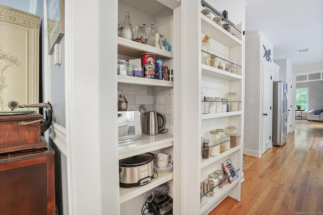 view of pantry