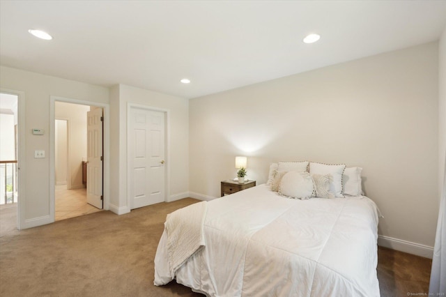 7 Wyndemere Unit 7, Avon, CT 06001 - carpeted bedroom featuring baseboards and recessed lighting