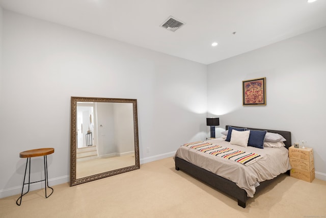 442 Main Ave Unit 18 B6, Norwalk, CT 06851 - carpeted bedroom featuring baseboards and recessed lighting