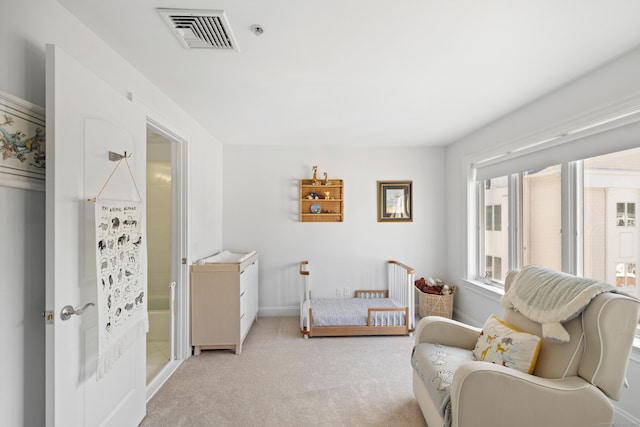 442 Main Ave Unit 18 B6, Norwalk, CT 06851 - bedroom with light carpet and baseboards