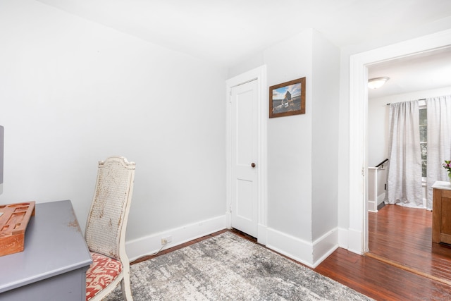 2 Middle Ln, Simsbury, CT 06070 - unfurnished office with wood finished floors and baseboards