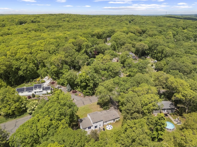 15 Ridgewood Dr, Monroe, CT 06468 - aerial view of a heavily wooded area