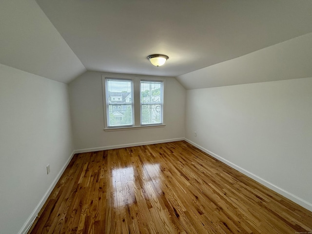 16-1/2 W Main St, Norwalk, CT 06851 - bonus room with vaulted ceiling, wood finished floors, and baseboards