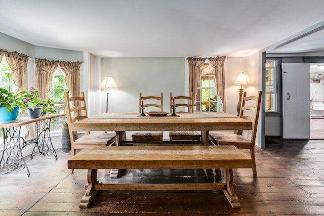 538 Scotland Rd, Norwich, CT 06360 - dining area with plenty of natural light and wood-type flooring