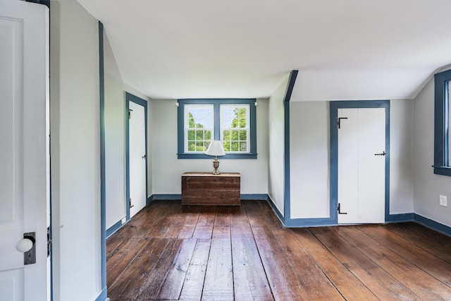 538 Scotland Rd, Norwich, CT 06360 - bedroom with dark wood-style flooring and baseboards