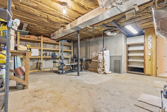 9 Lower Commons Unit 9, Woodbury, CT 06798 - view of unfinished basement