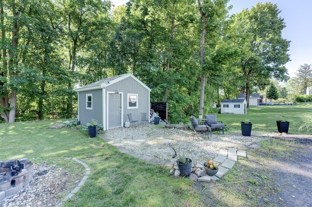 21 Elm St, Southington, CT 06479 - view of grassy yard with an outdoor structure