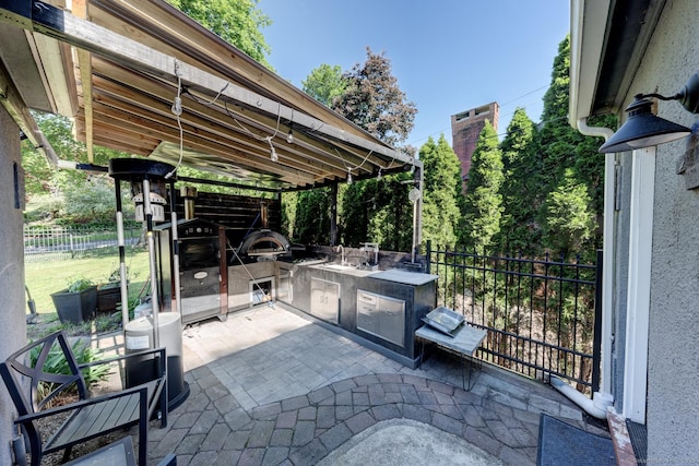 21 Elm St, Southington, CT 06479 - view of patio featuring an outdoor kitchen