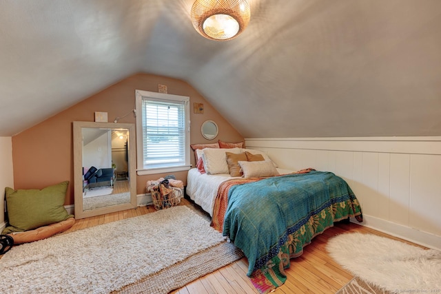21 Elm St, Southington, CT 06479 - bedroom with wood finished floors and vaulted ceiling
