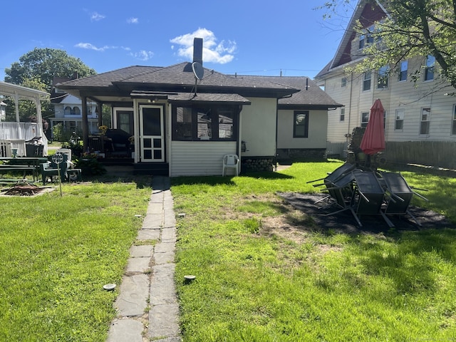 66 Seymour Ave, Derby, CT 06418 - back of house with roof with shingles