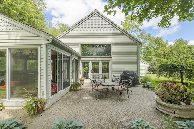 18 Grey Fox Trl, Woodbury, CT 06798 - view of patio / terrace with grilling area