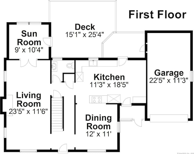 60 Longlane Rd, West Hartford, CT 06117 - home floor plan